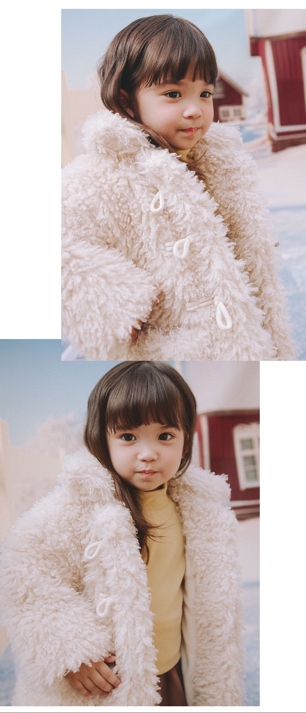 Baden Fleece Duffle Coat (SIZE 90-130)