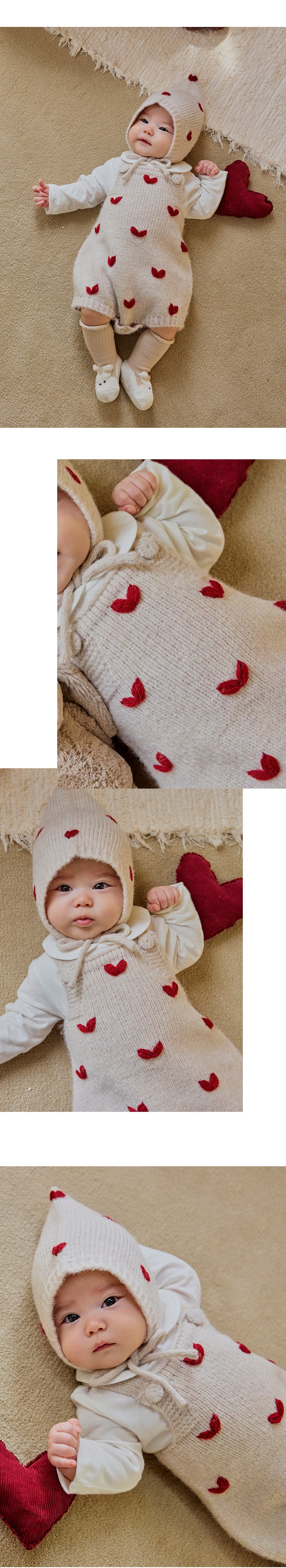 Bona Knit Baby Overall Set (SIZE 70-90)