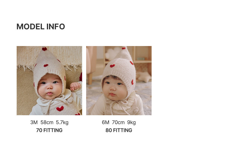 Bona Knit Baby Overall Set (SIZE 70-90)