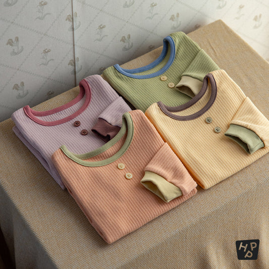 Poco Modal Ribbed Loungewear (SIZE 80-130)