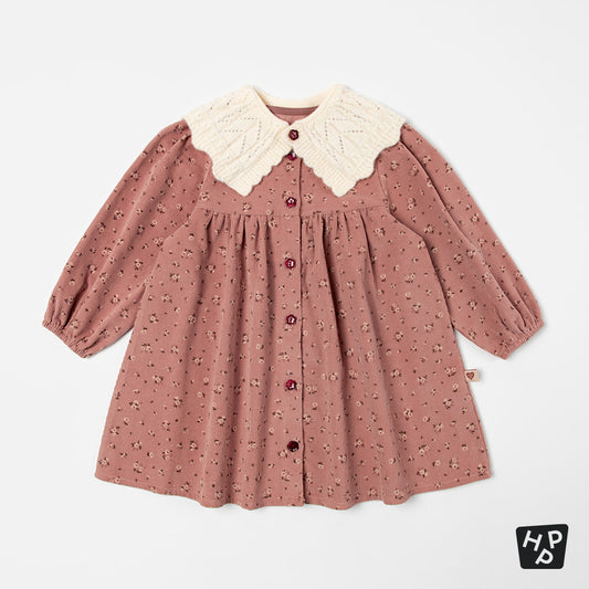 Selena Baby Dress & Cape Set (SIZE 80-110)