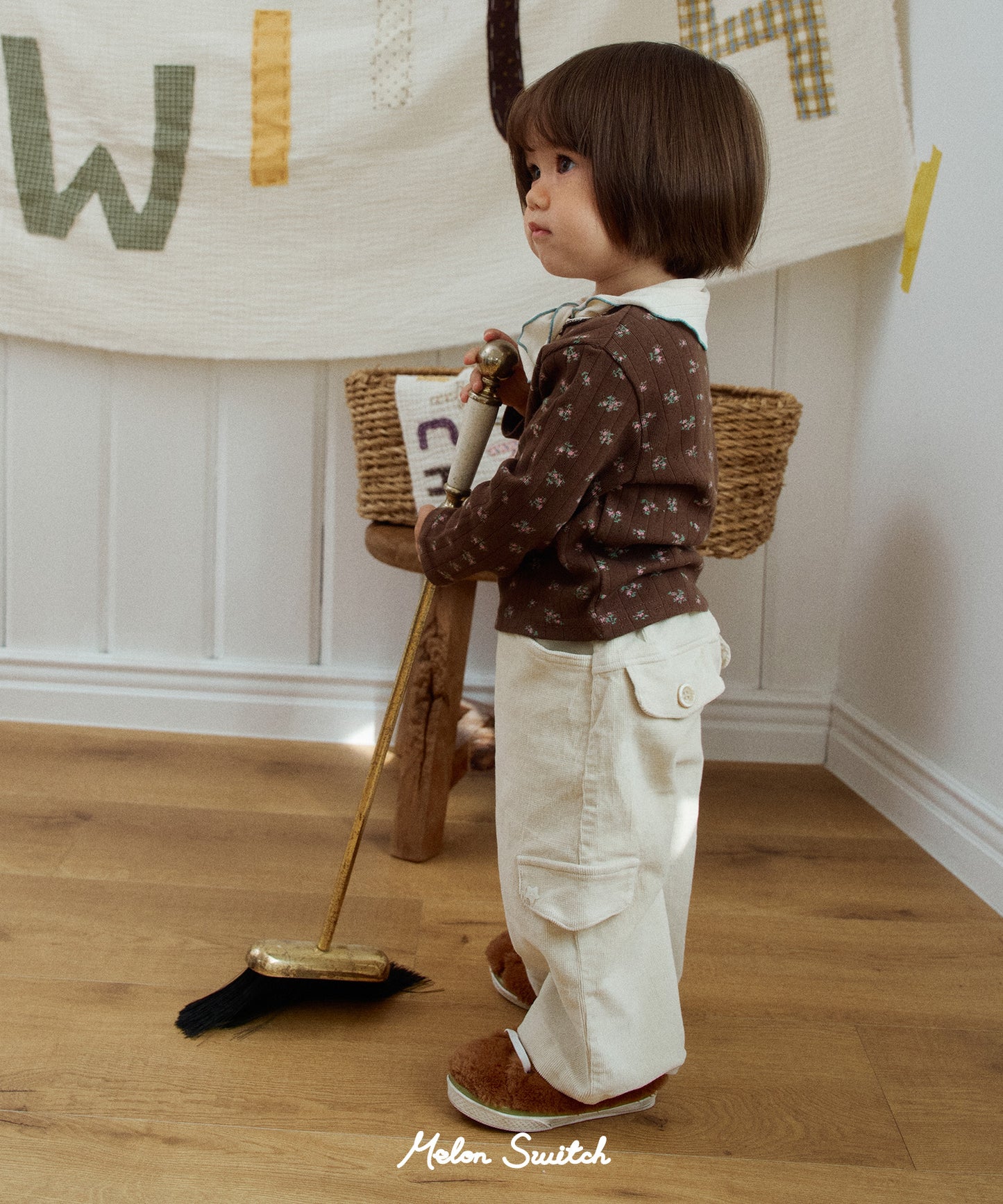 Button Corduroy Pants
