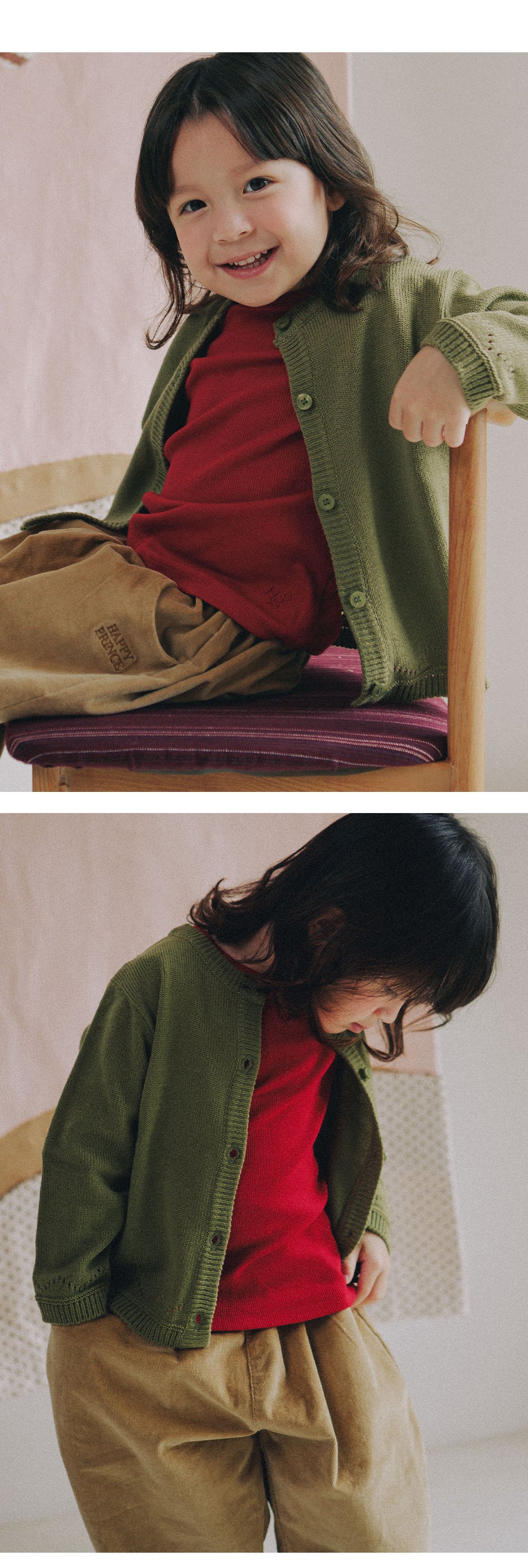 Cont Corduroy Baby Pants (90-110 SIZE)