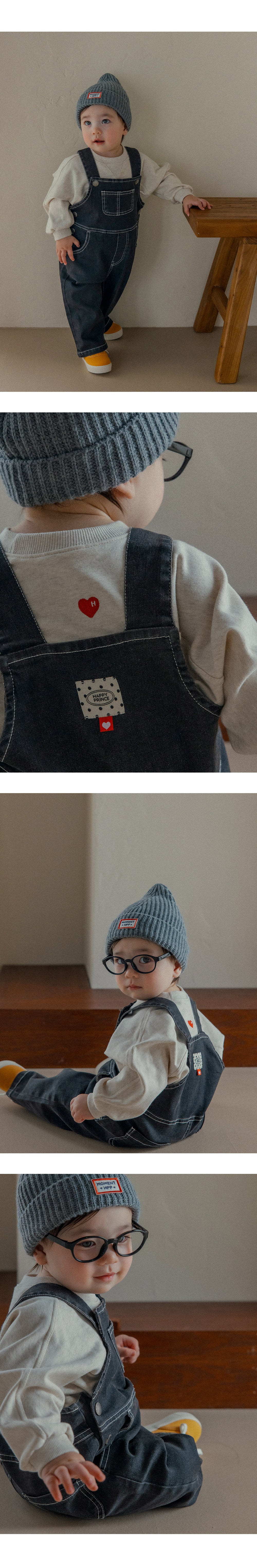 Cottage Denim Baby Overalls