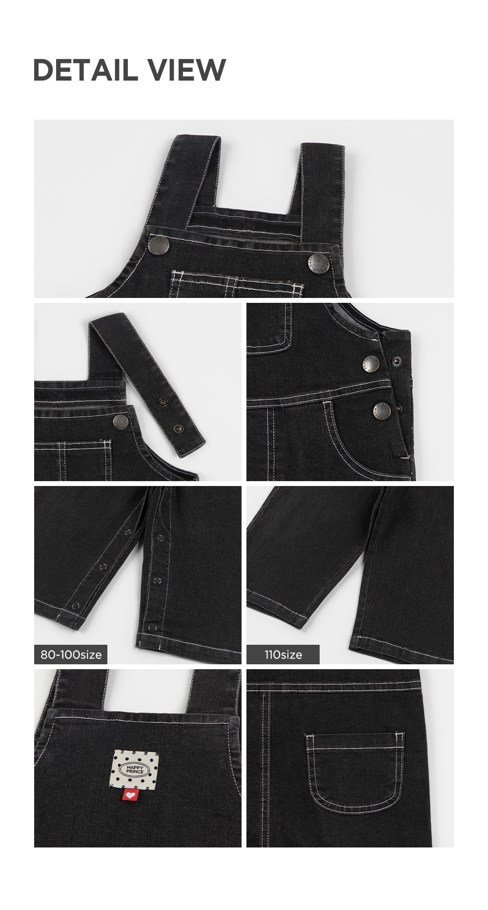 Cottage Denim Baby Overalls