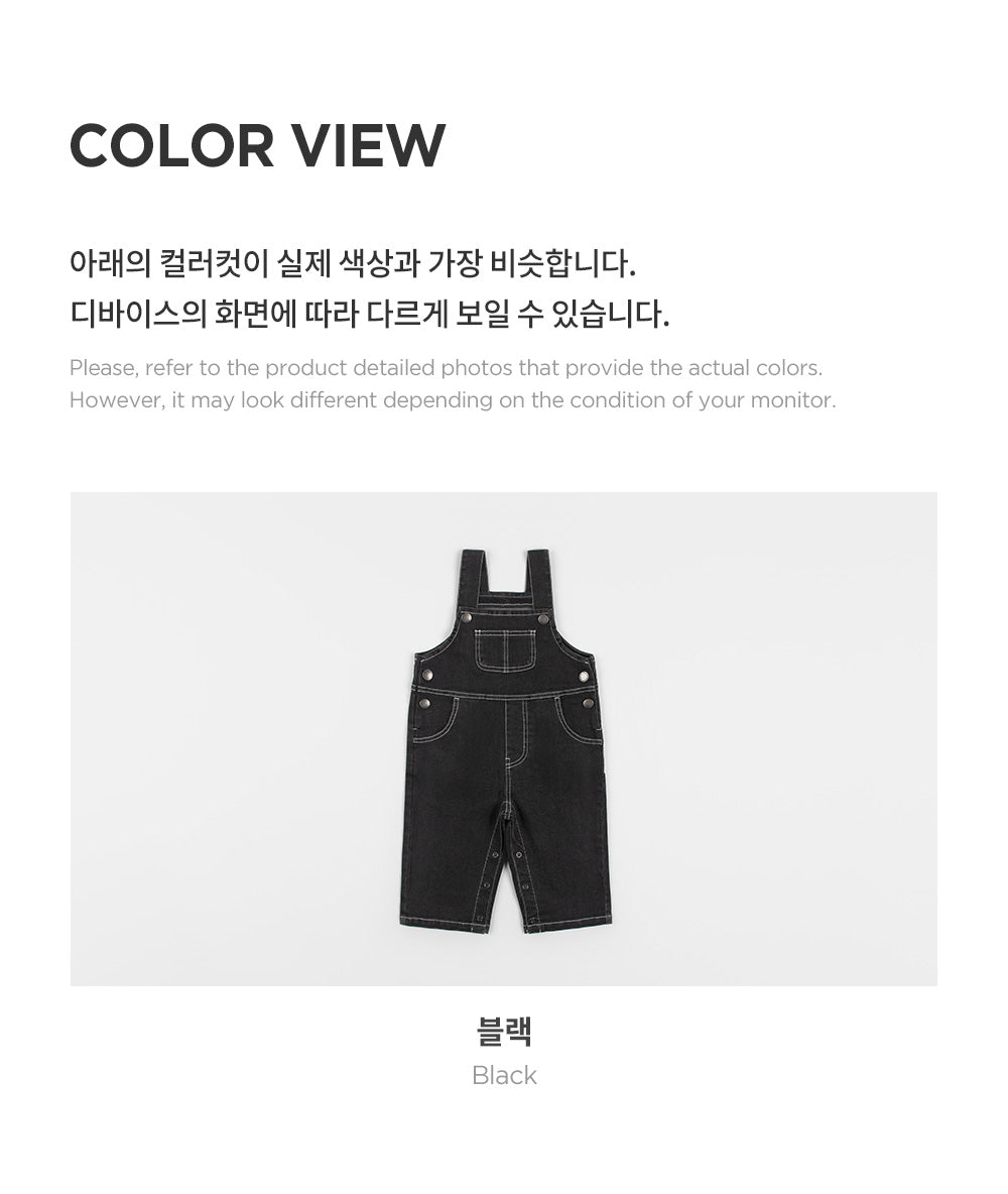 Cottage Denim Baby Overalls