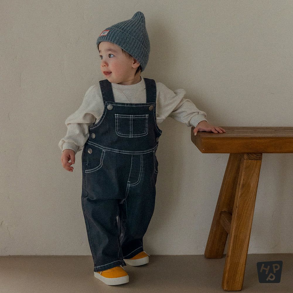 Cottage Denim Baby Overalls