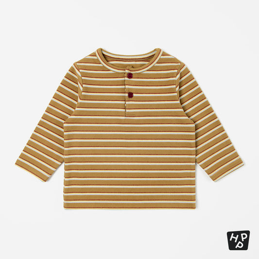 Tiered Long-Sleeve T-shirt (SIZE 80-130)