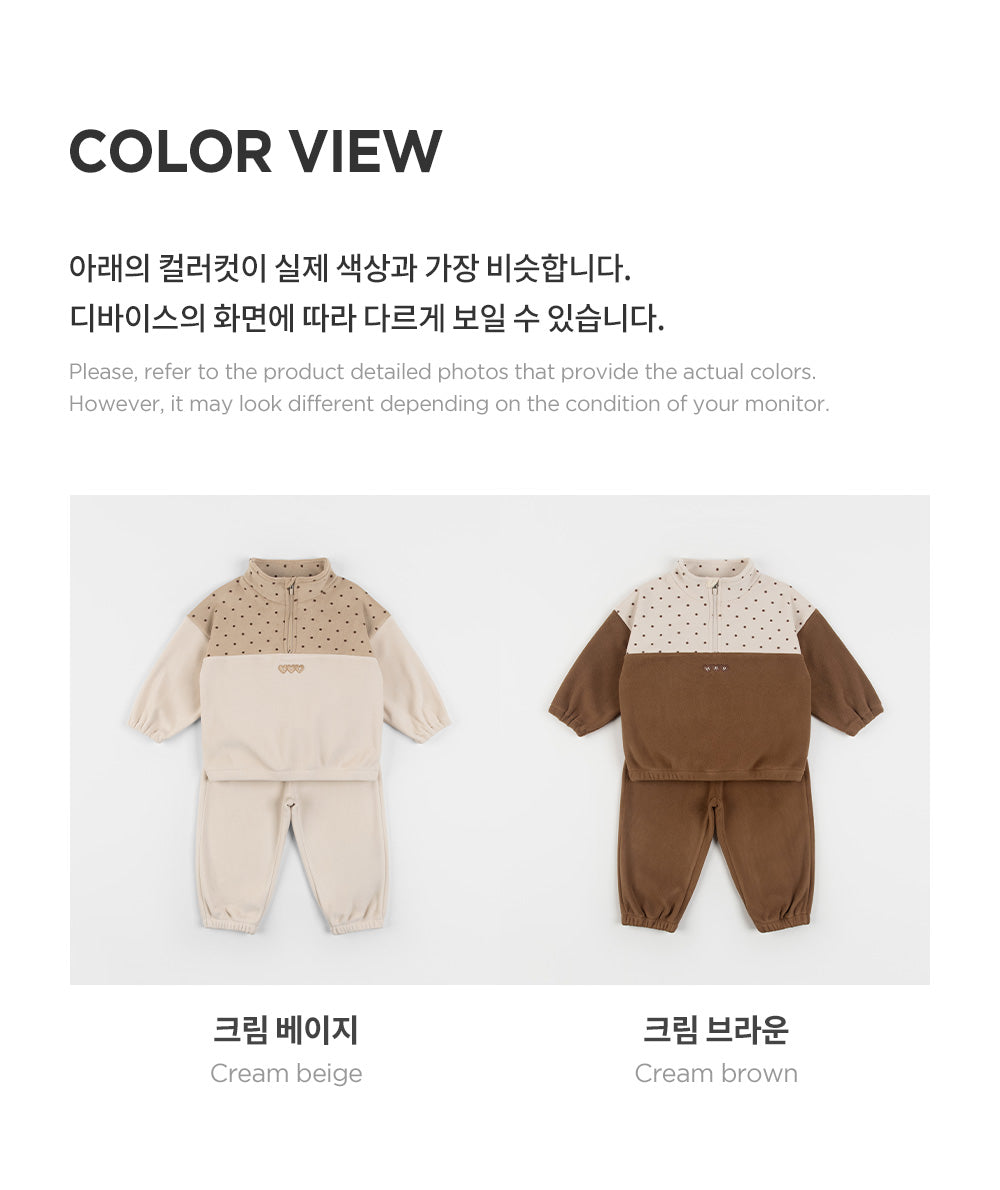 DATS FLEECE TOP AND BOTTOM