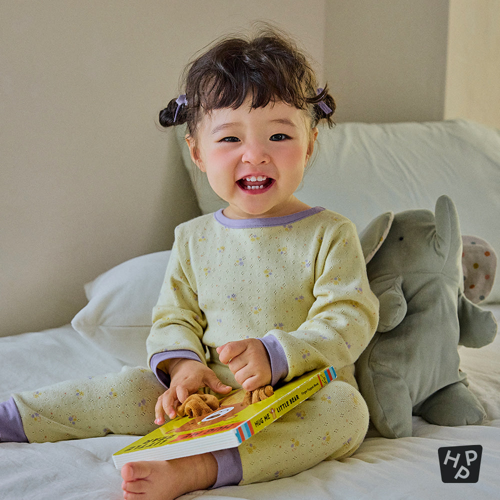 Nate Eyelet Baby Loungewear