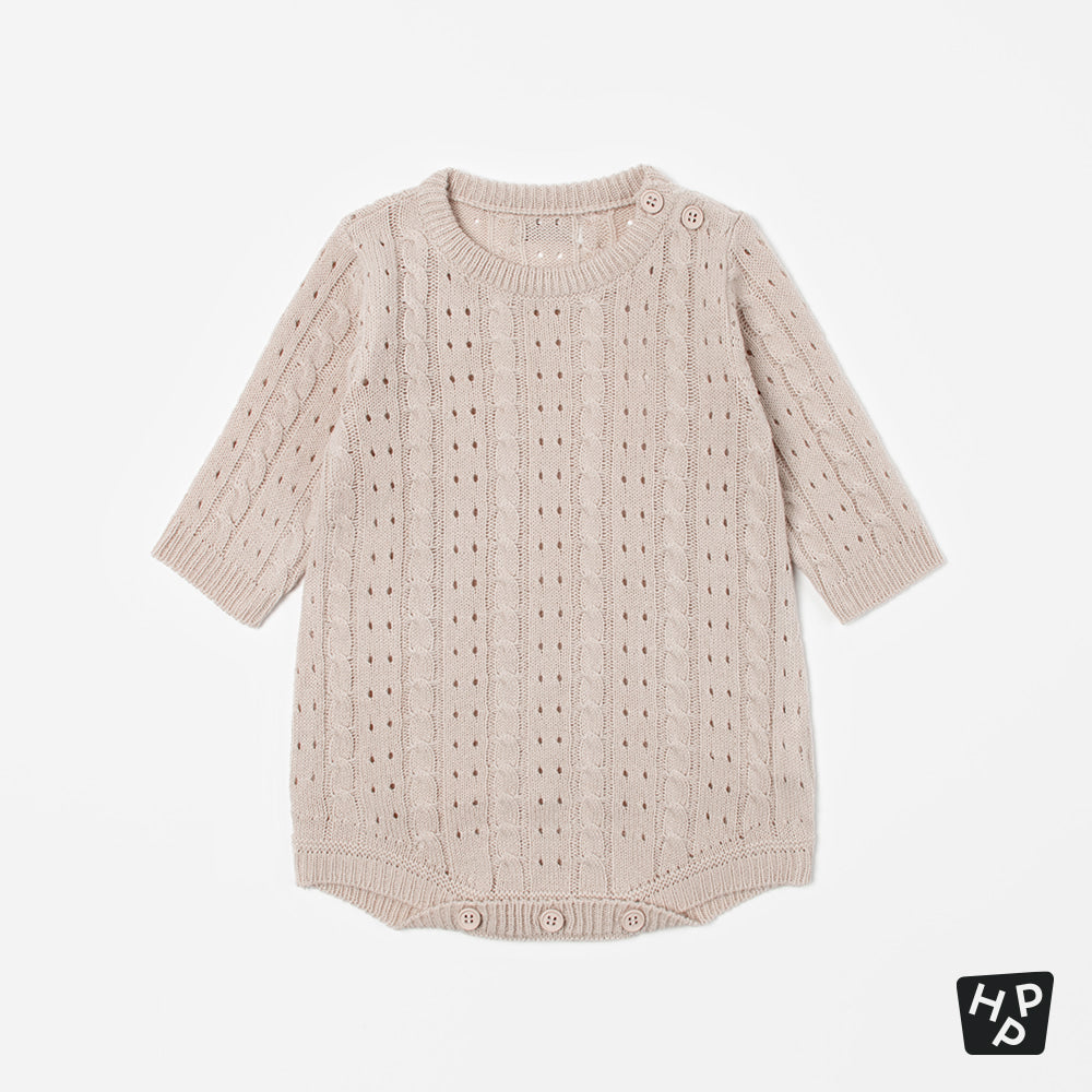 Iden Knit Baby Suit (70-90 SIZE)