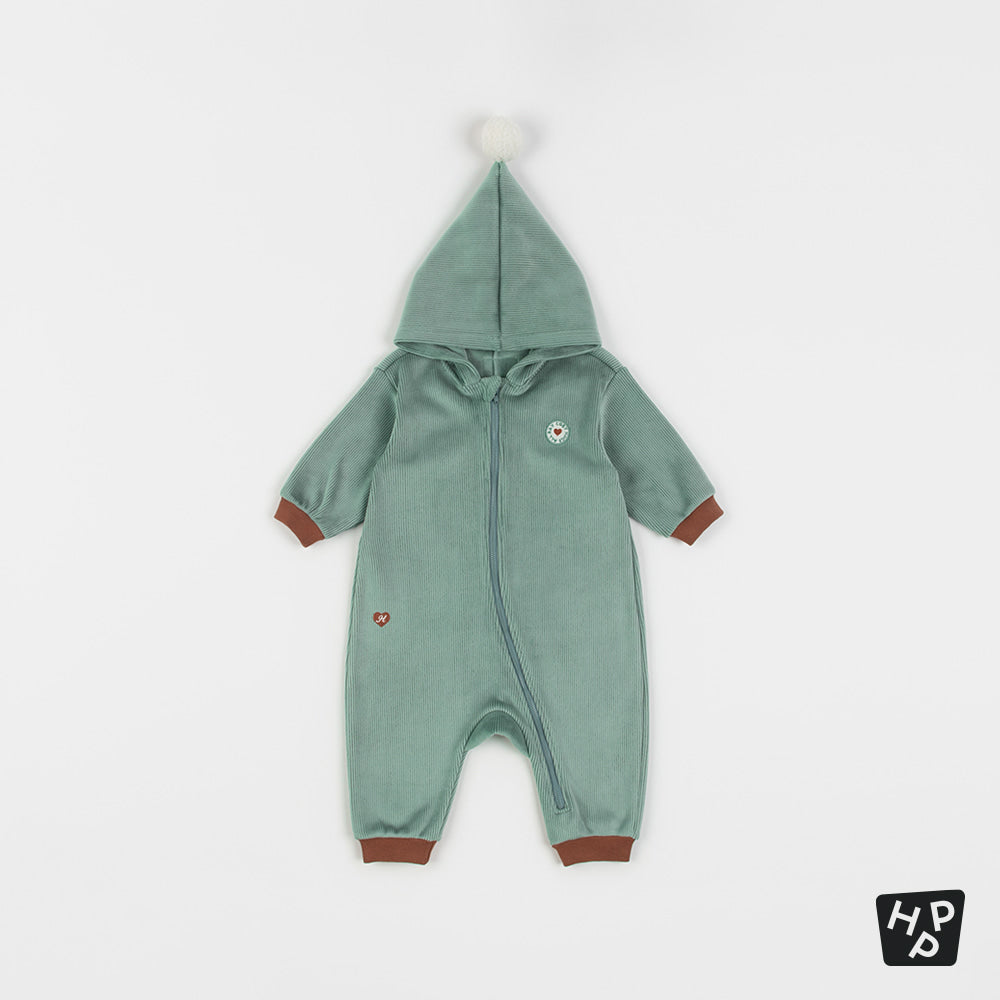 HONEYDEW DOBLE VELOUR COVERALLS