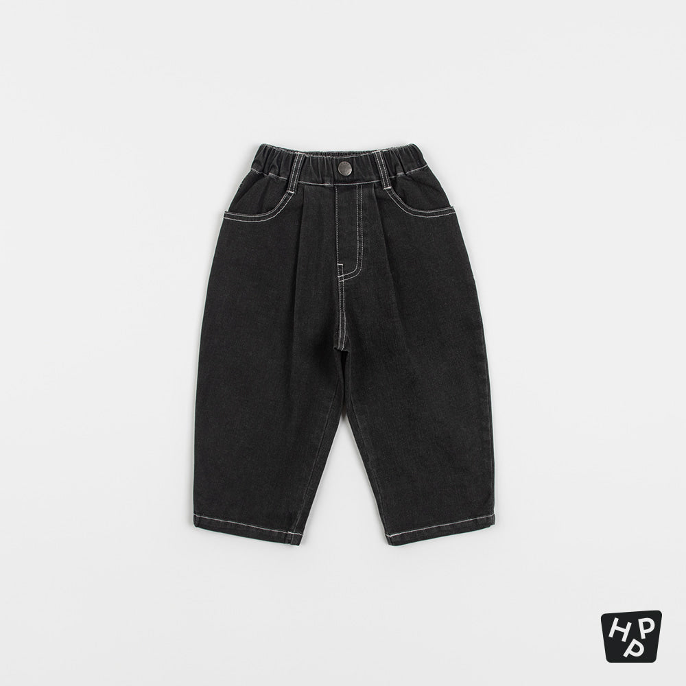 Moss Curved Denim Pants