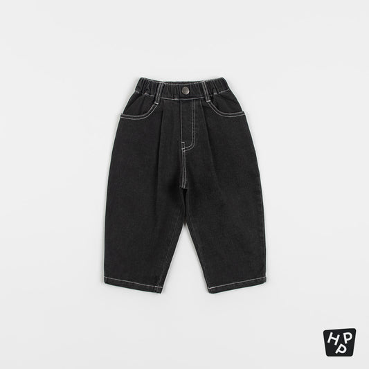 Moss Curved Denim Pants