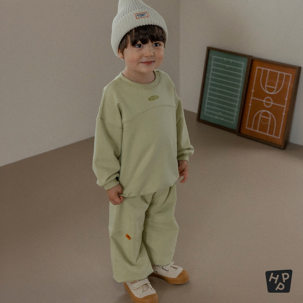 Muscat Top & Bottom Set_Olive