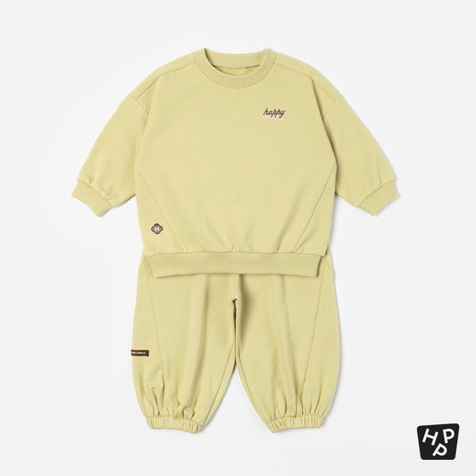 Aube Baby Two-Piece Set_Olive (80-110 SIZE)