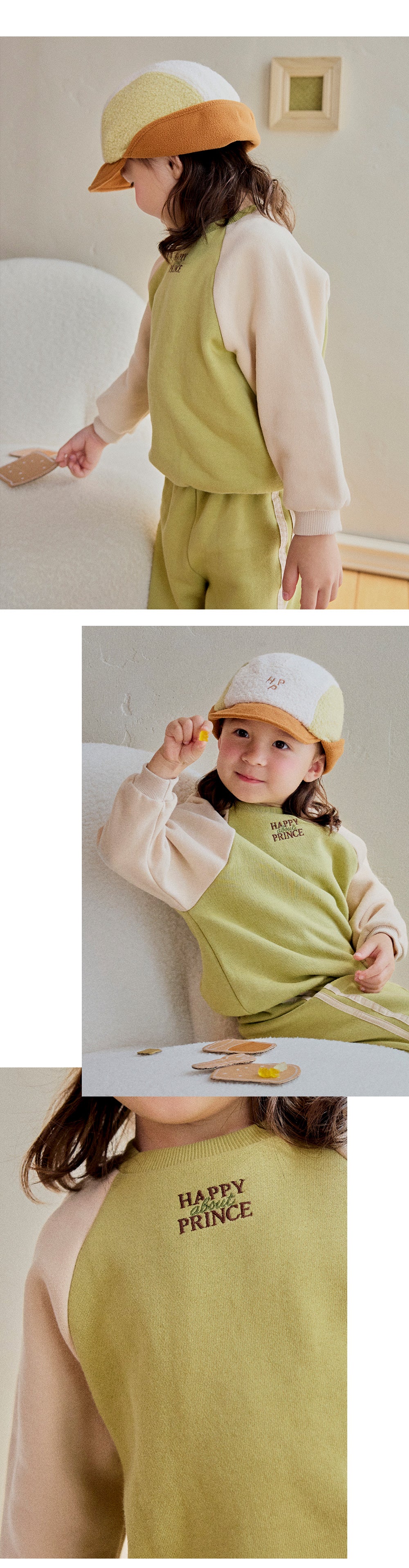 Eden Fleece-Lined Two-Piece Set (SIZE 90-130)