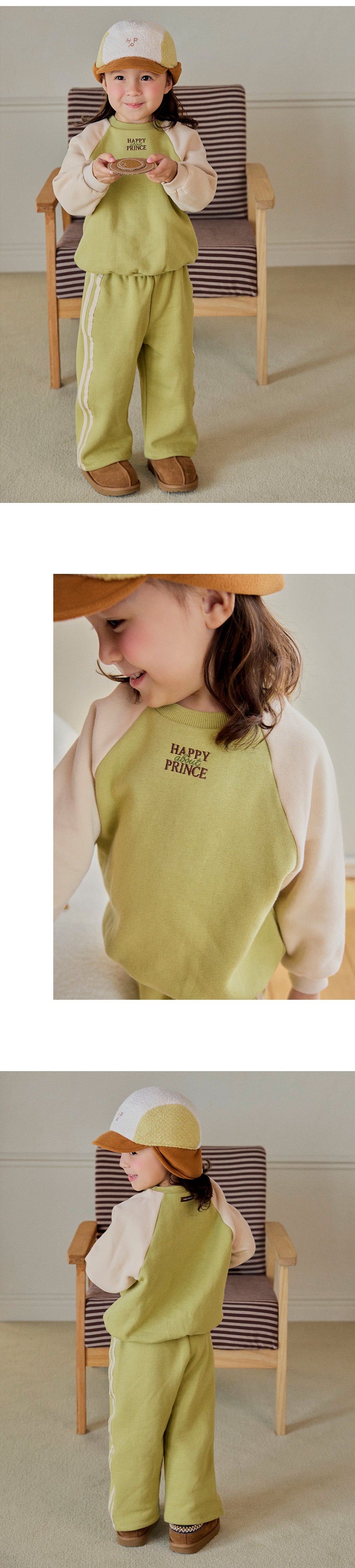 Eden Fleece-Lined Two-Piece Set (SIZE 90-130)