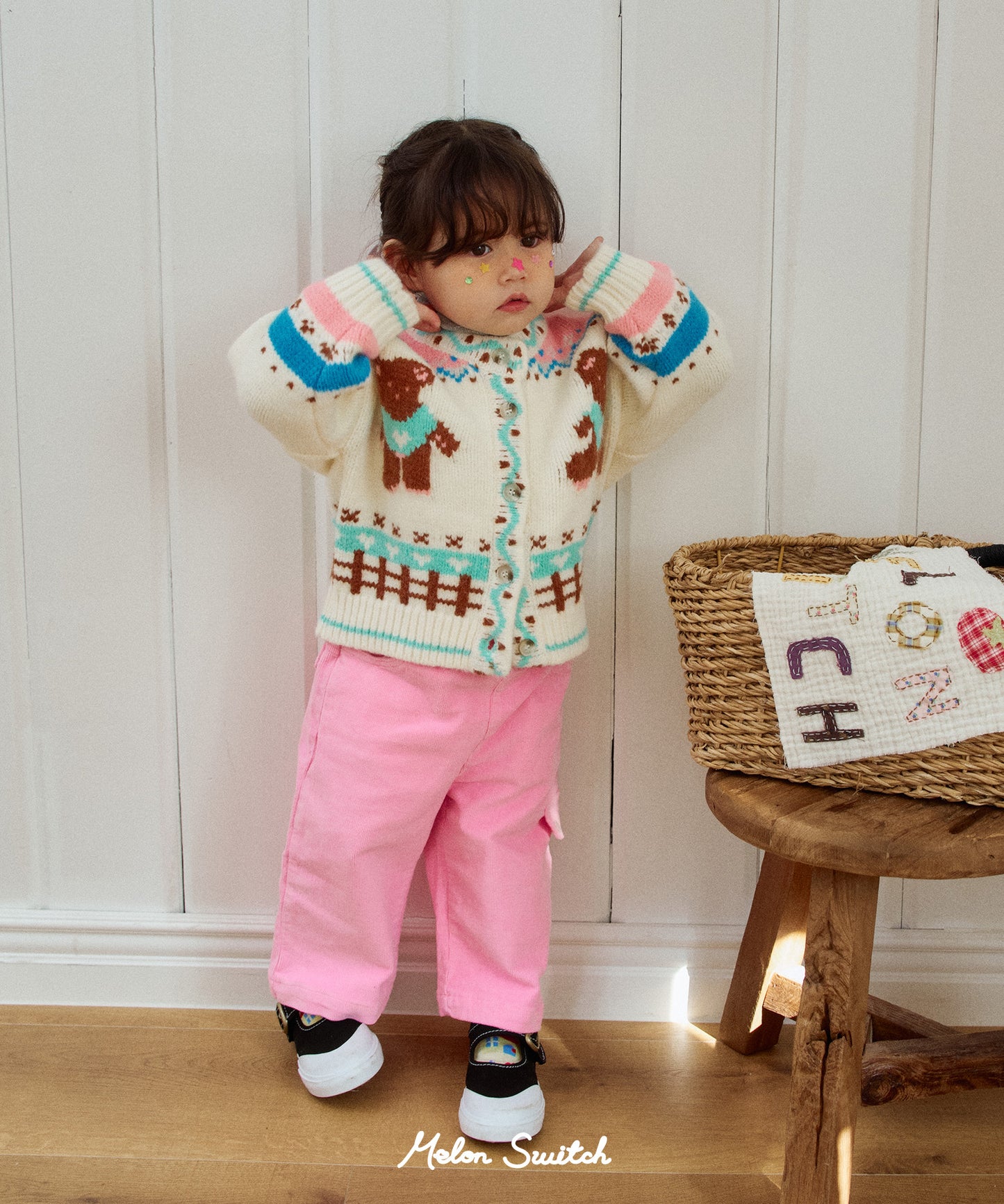 Button Corduroy Pants