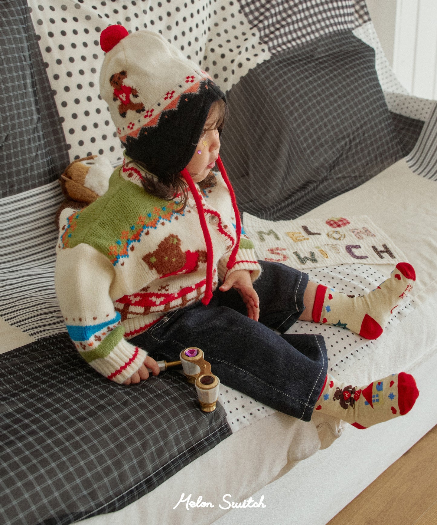 Melon Friends 3-Pack Socks