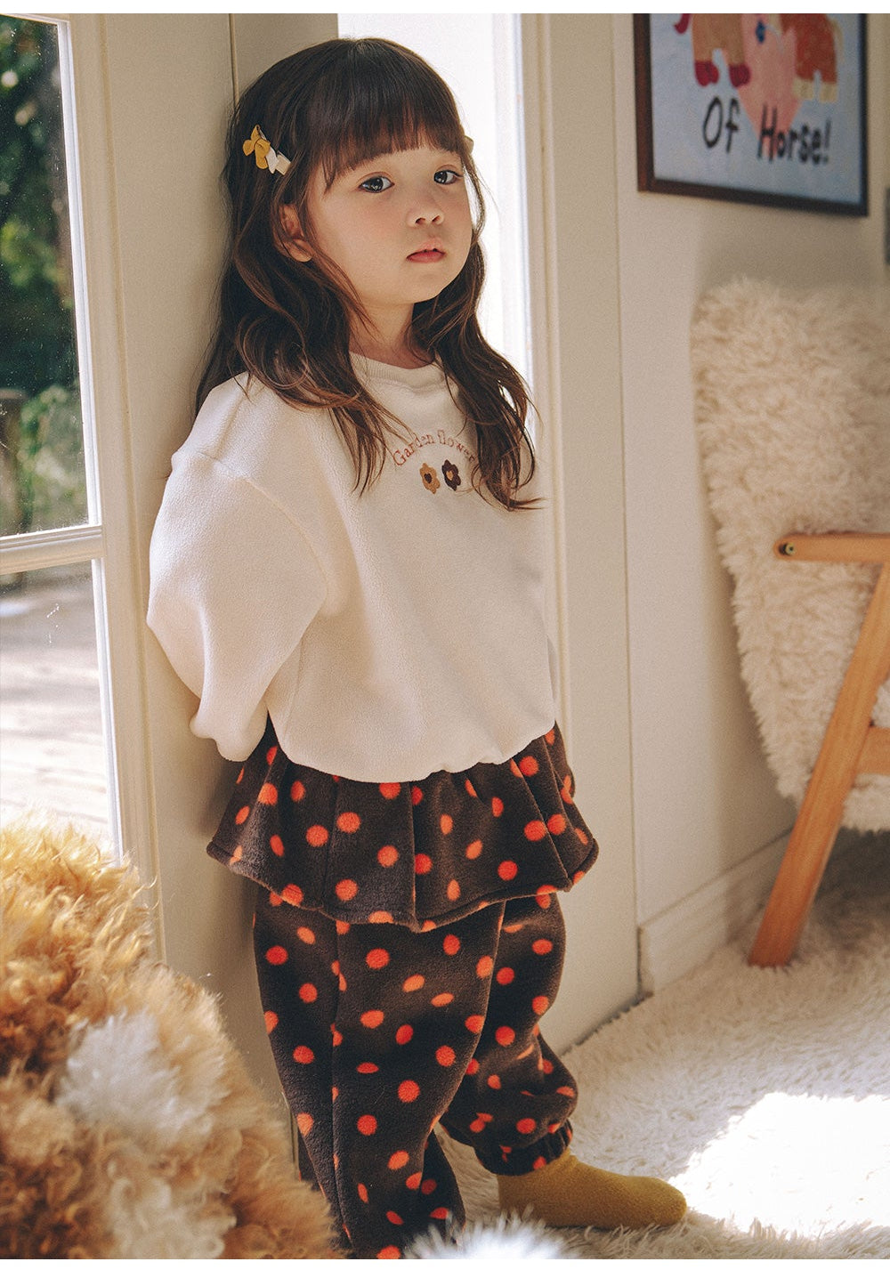 Floel Fleece-Lined Two-Piece Set (SIZE 90-130)