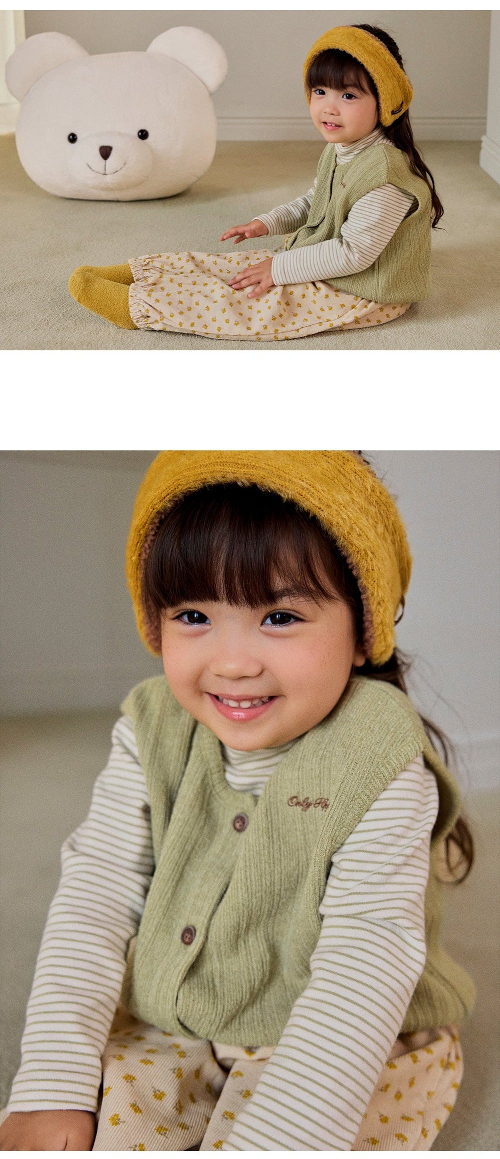 Flynn mock turtleneck baby long sleeve (SIZE 80-130)