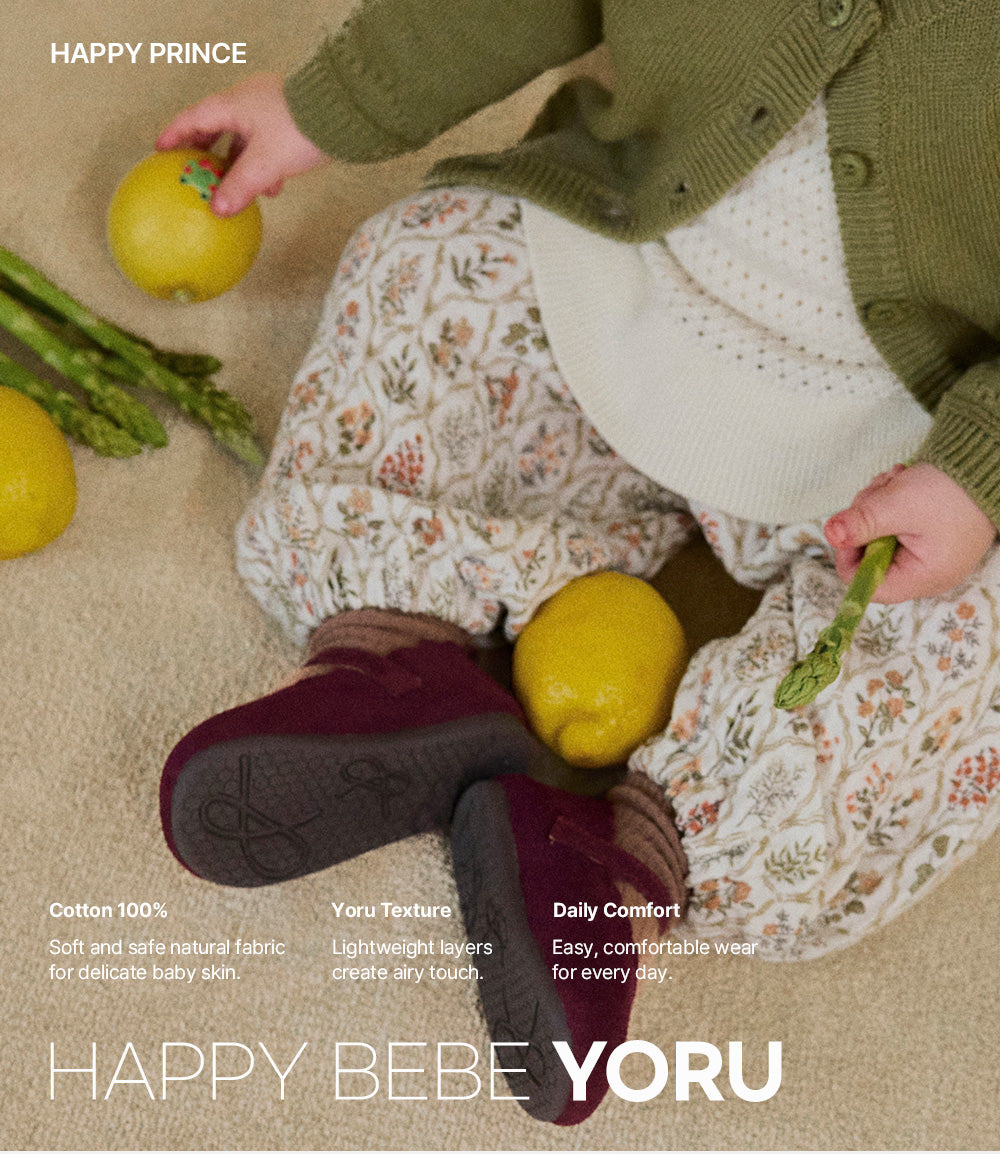 Happy Bebe Cotton Gauze Pants (80-110 size)
