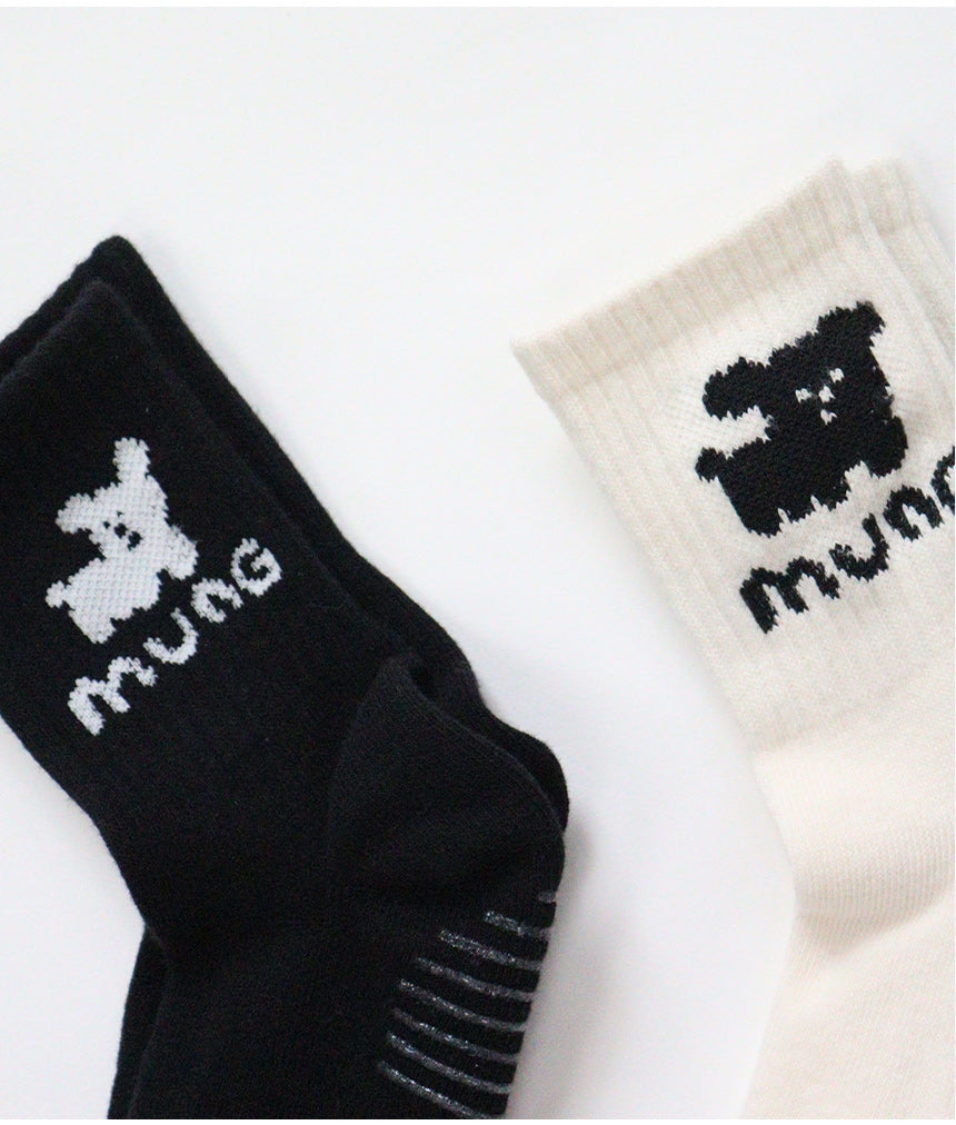 [Short Ankle] PUPPY POP 2 pairs 1 SET