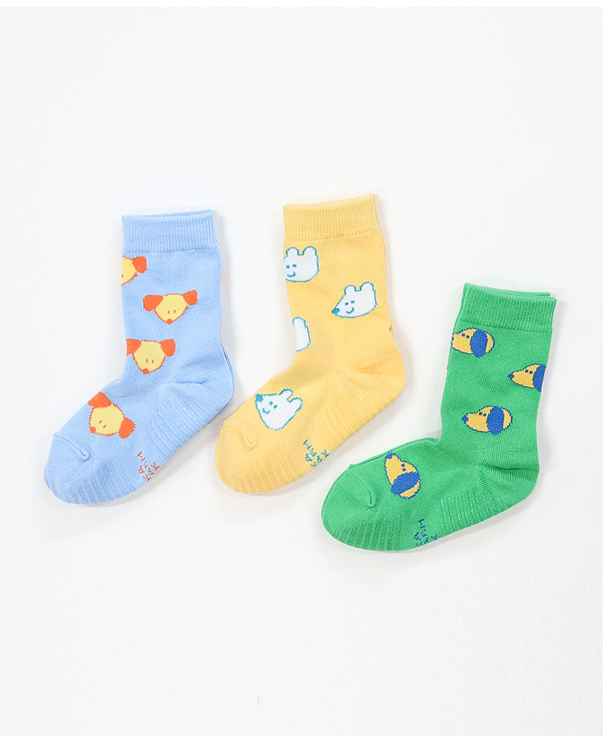 [ANKLE] SUNDAY FRIENDS 3pairs 1SET