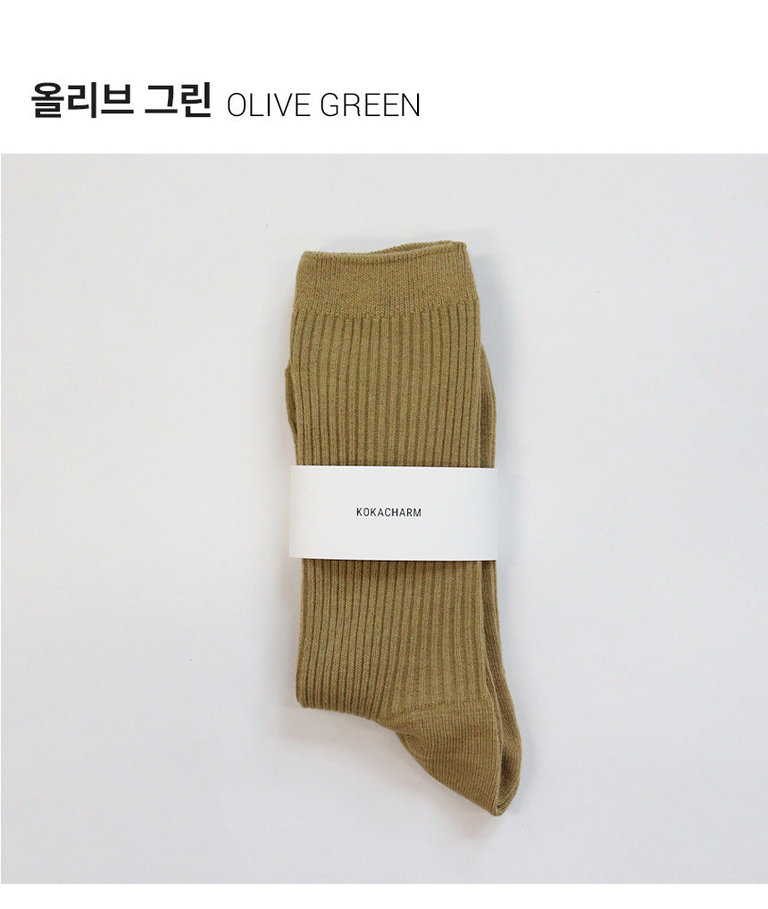 [Adult] PLAIN SOCKS