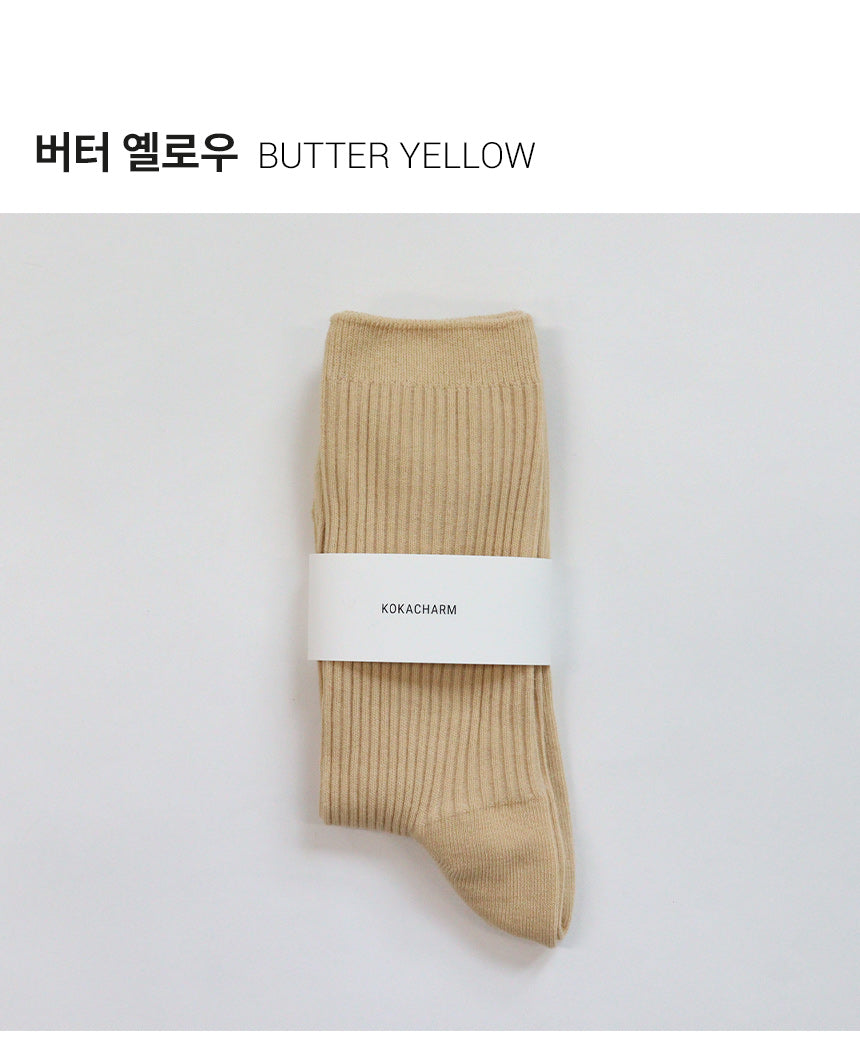 [Adult] PLAIN SOCKS