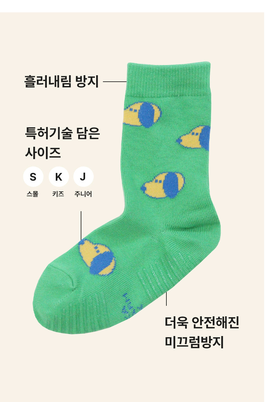 [ANKLE] SUNDAY FRIENDS 3pairs 1SET