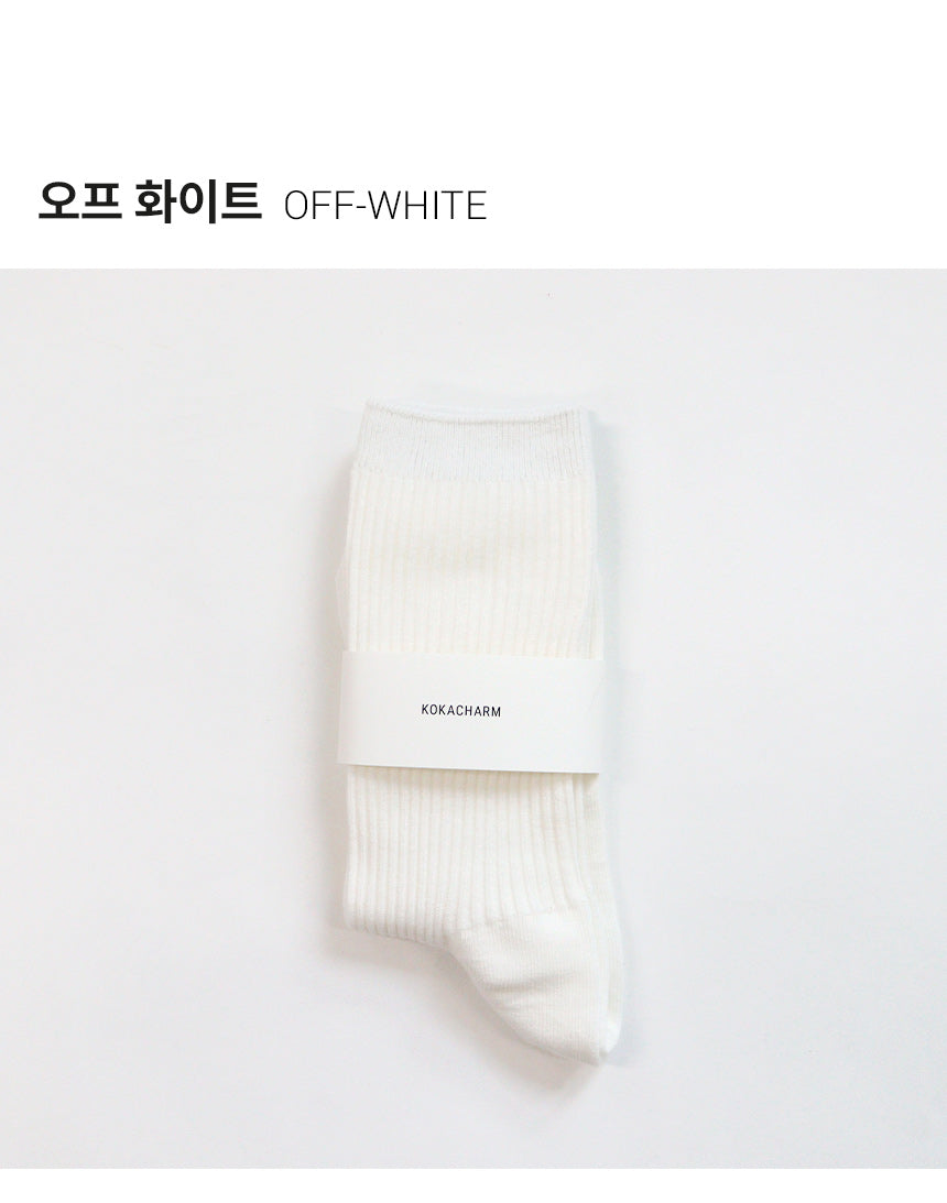 [Adult] PLAIN SOCKS