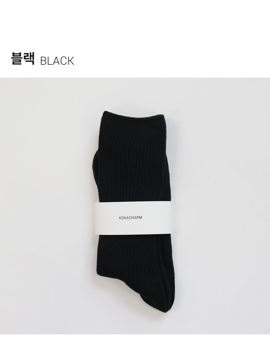[Adult] PLAIN SOCKS