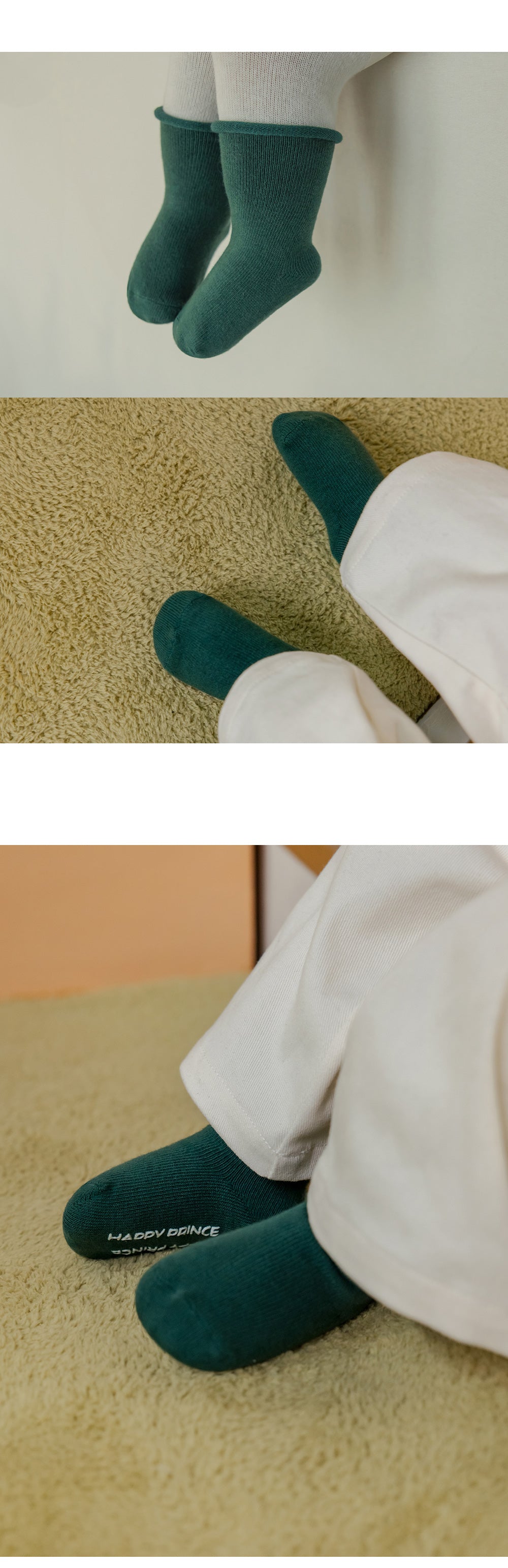 Joy rolling baby socks