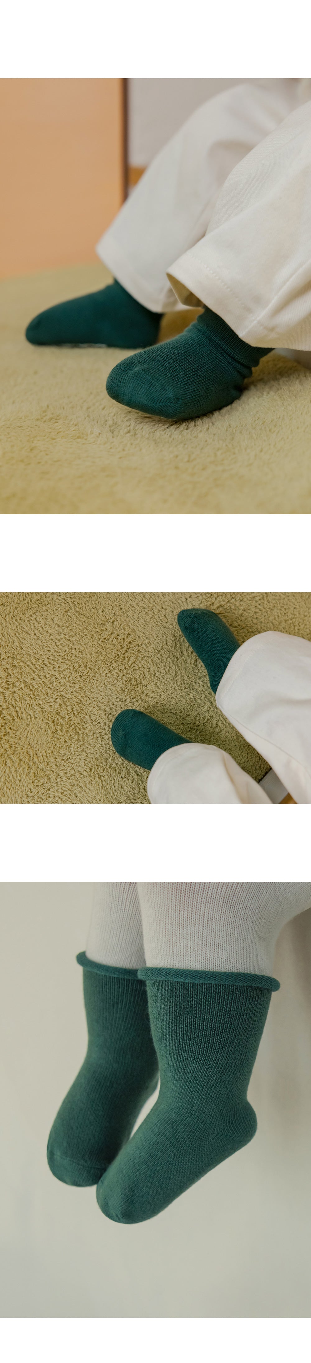 Joy rolling baby socks