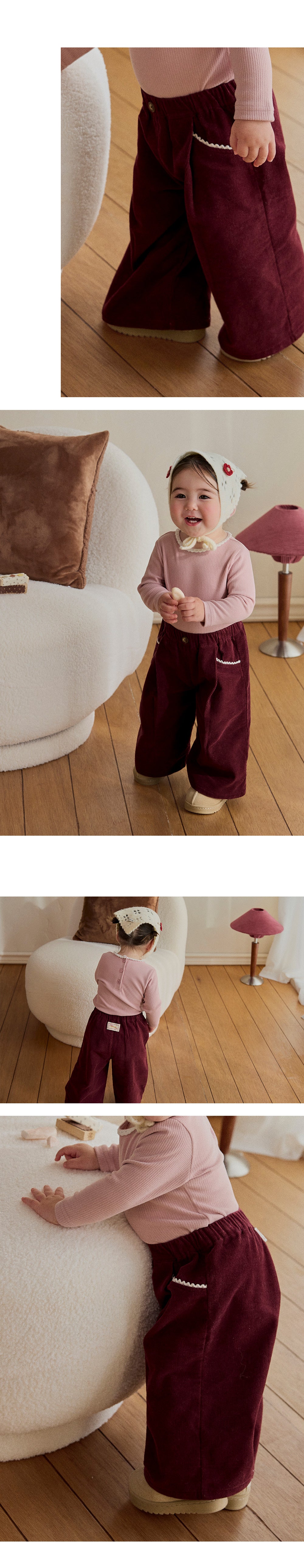 Lana Corduroy Pants (SIZE 90-130)