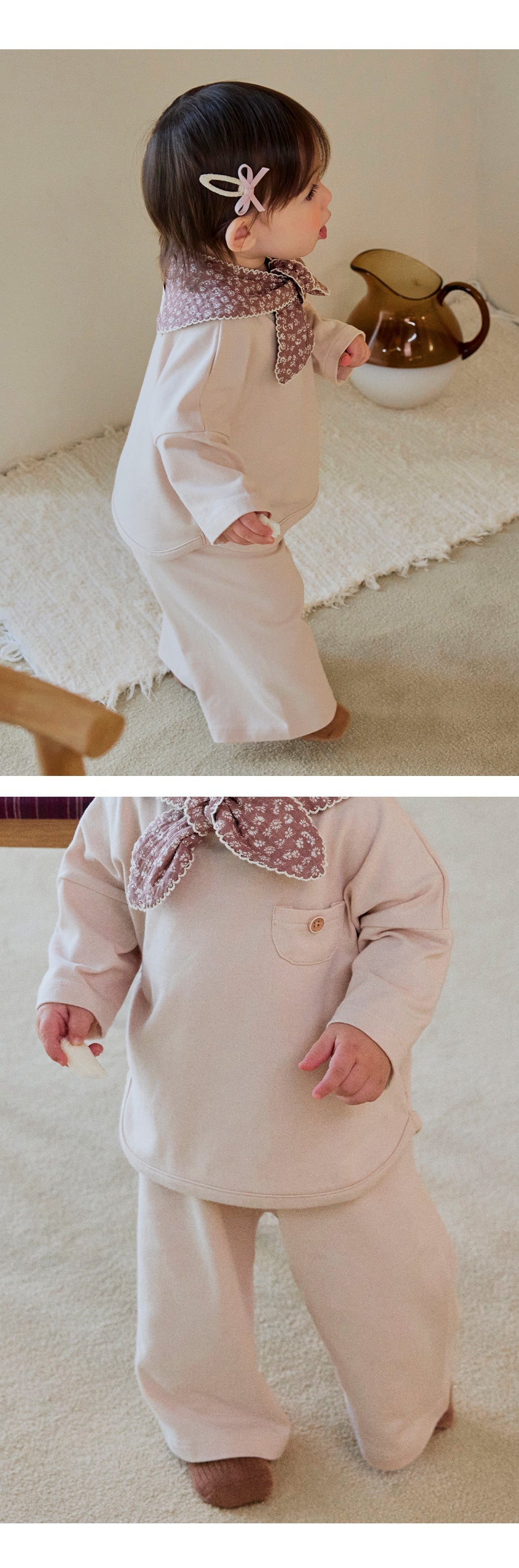Melly Modal Casual Set (80-130 SIZE)