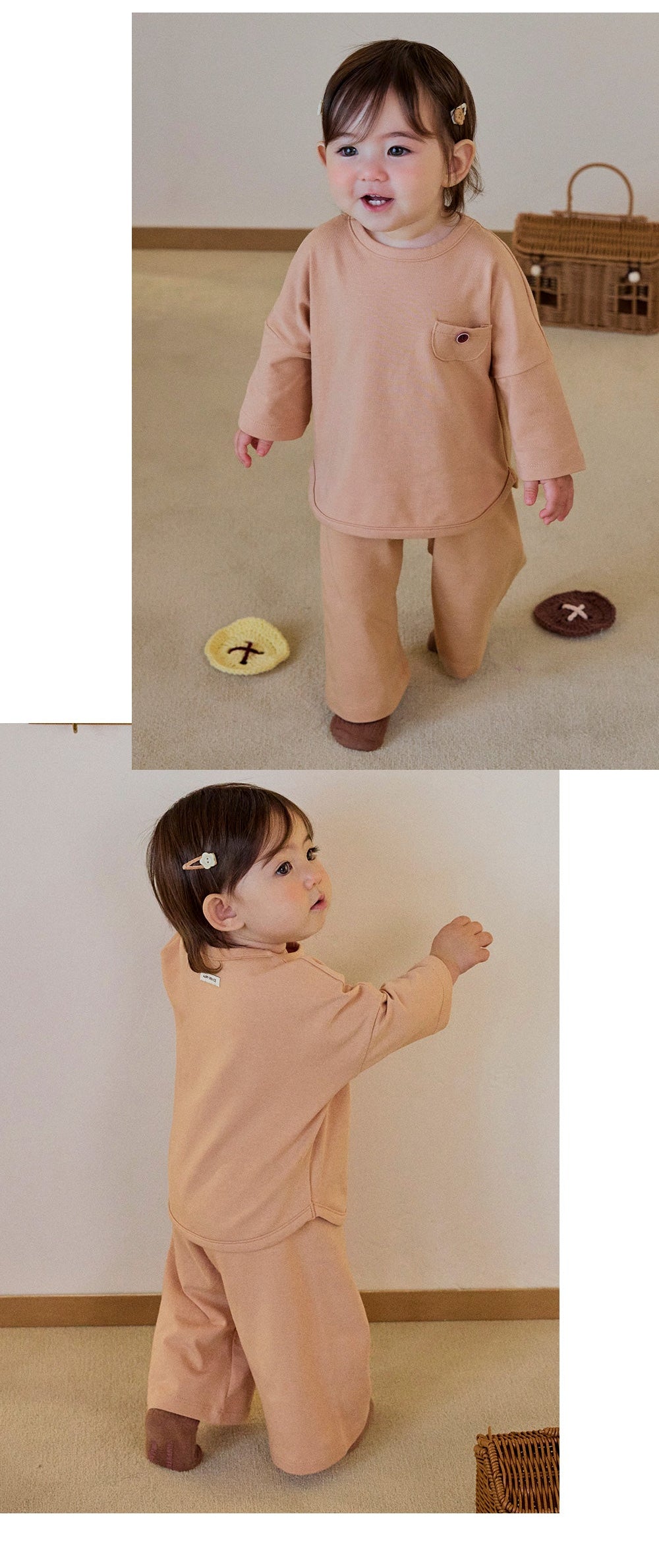 Melly Modal Casual Set (80-130 SIZE)