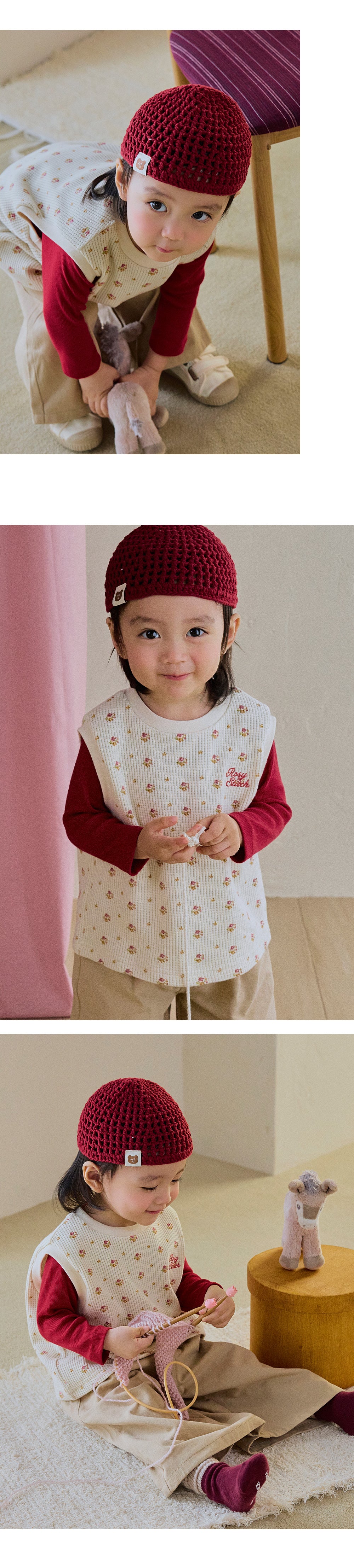 Mild Modal Long-Sleeve T-shirt (80-130 size)