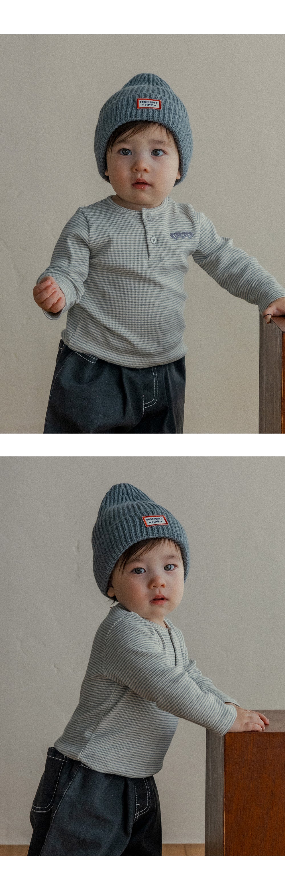 Moss Curved Denim Pants