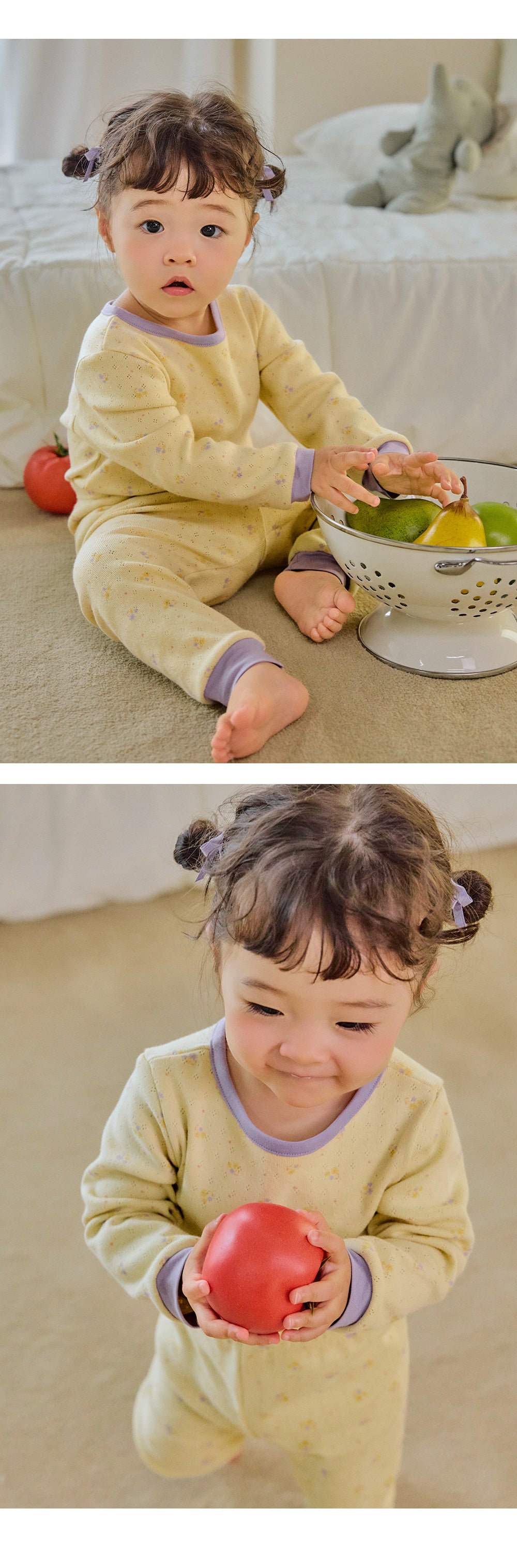 Nate Eyelet Baby Loungewear