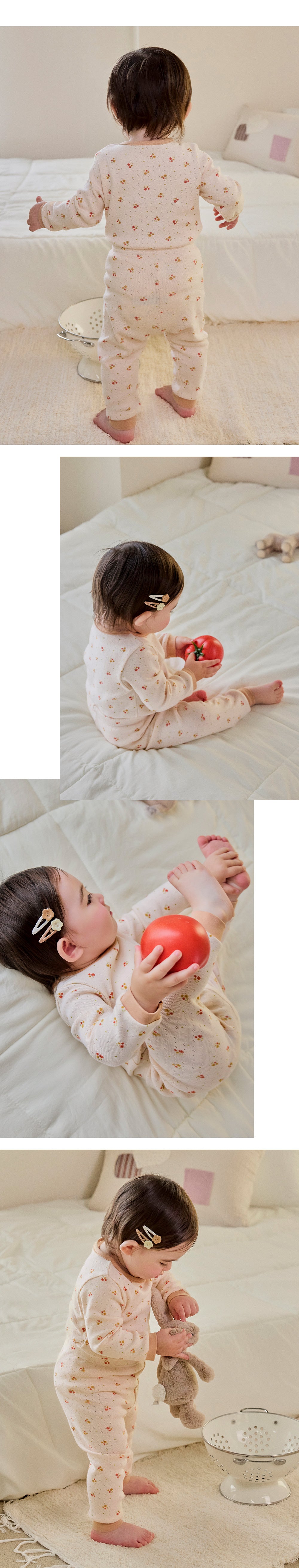 Nate Eyelet Baby Loungewear