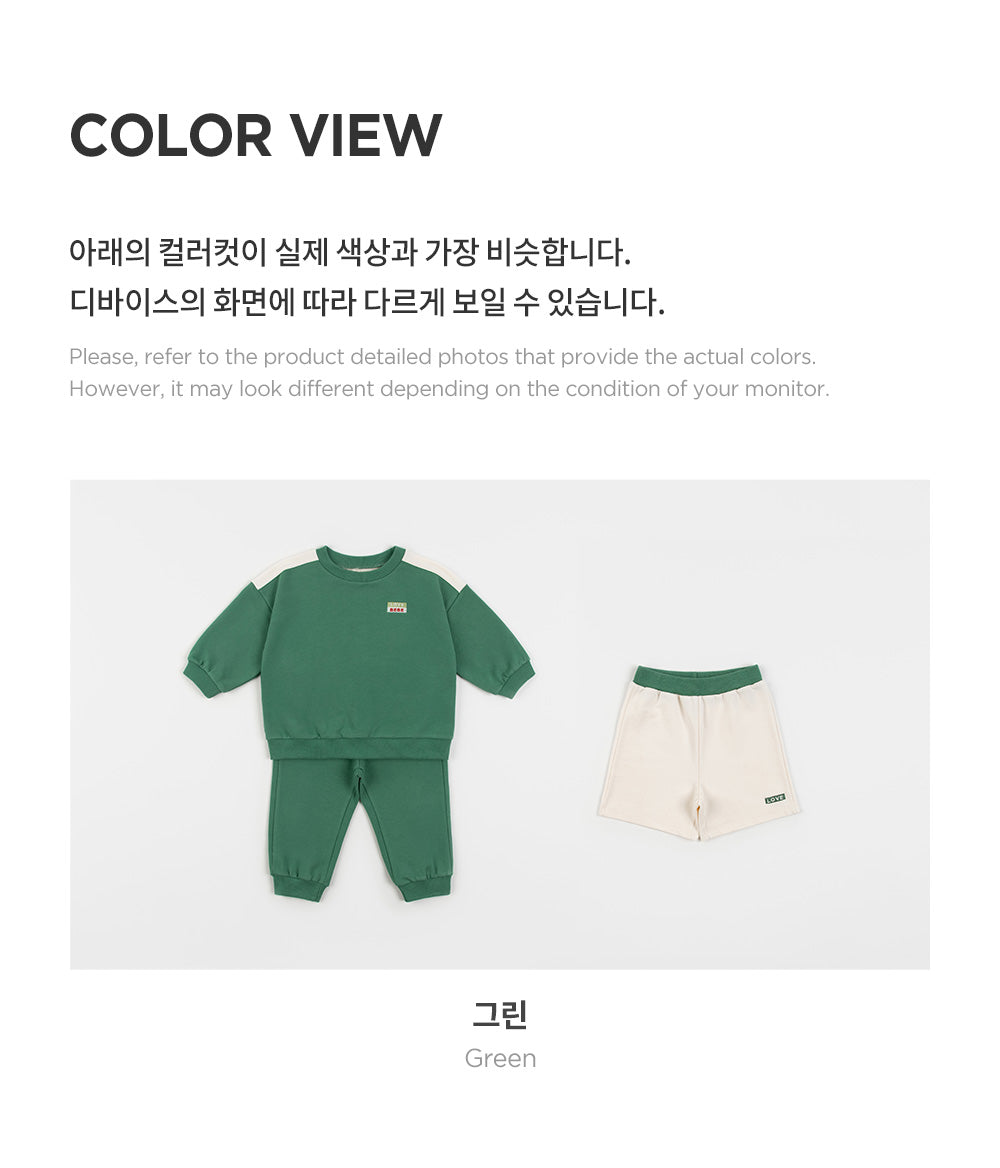 Ollve 3-Piece Top & Bottom Set_Green