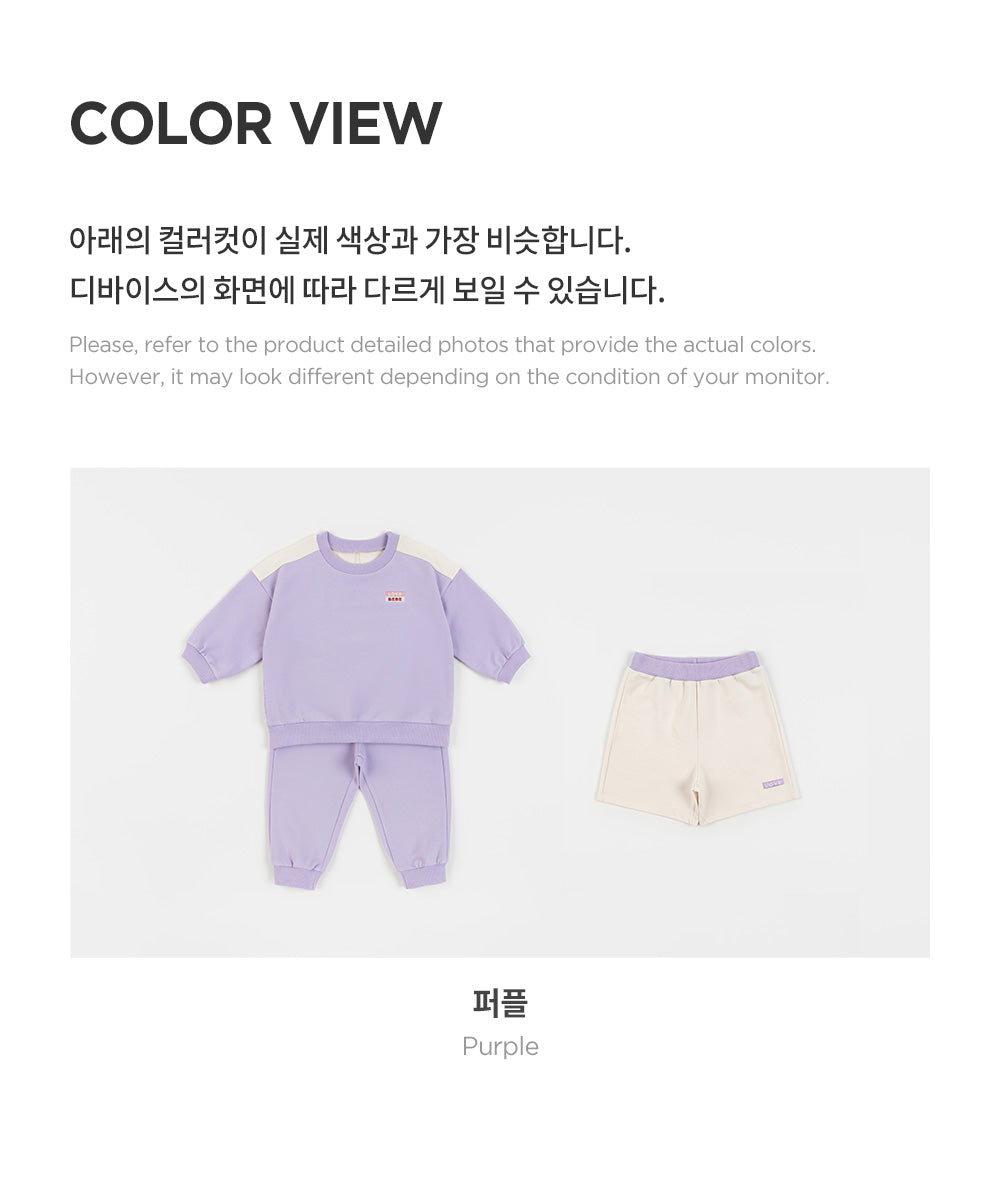 Ollve 3-Piece Top & Bottom Set_Purple