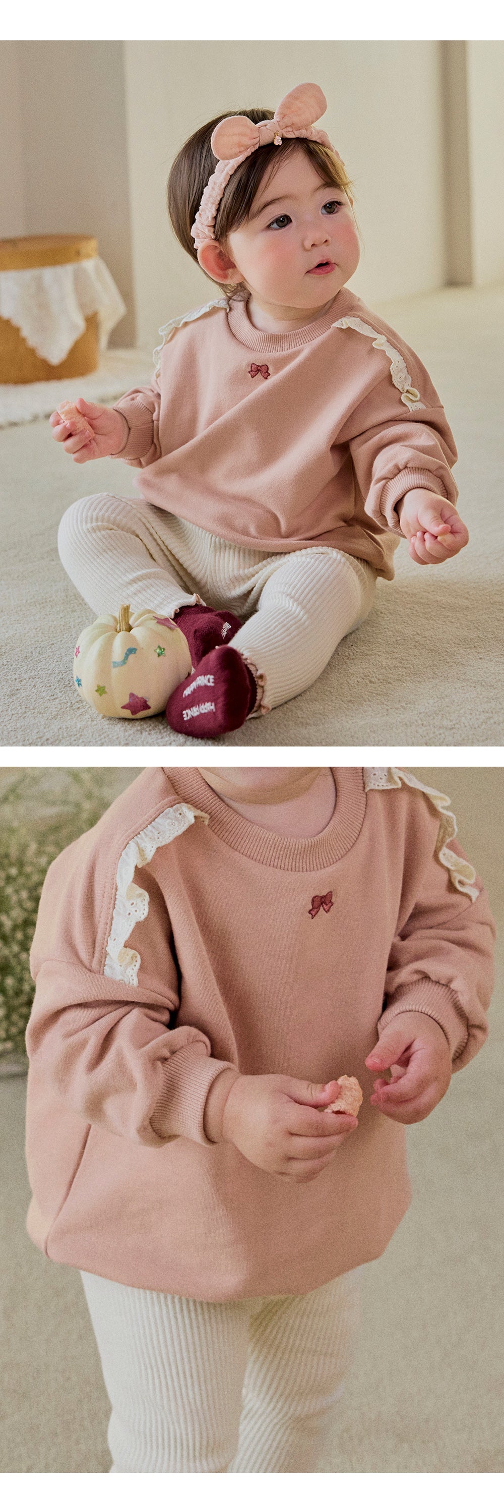 Ottilie Baby Leggings Two-Piece Set (80-110 SIZE)