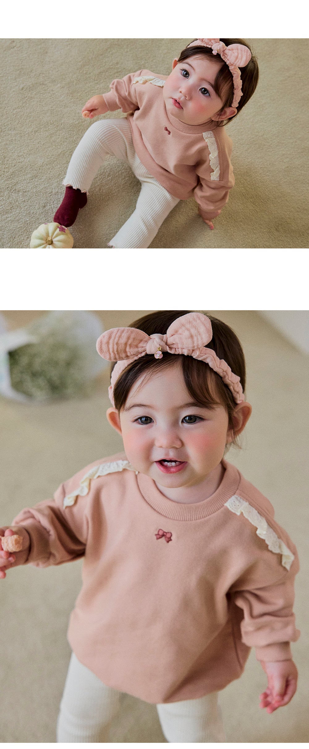 Ottilie Baby Leggings Two-Piece Set (80-110 SIZE)
