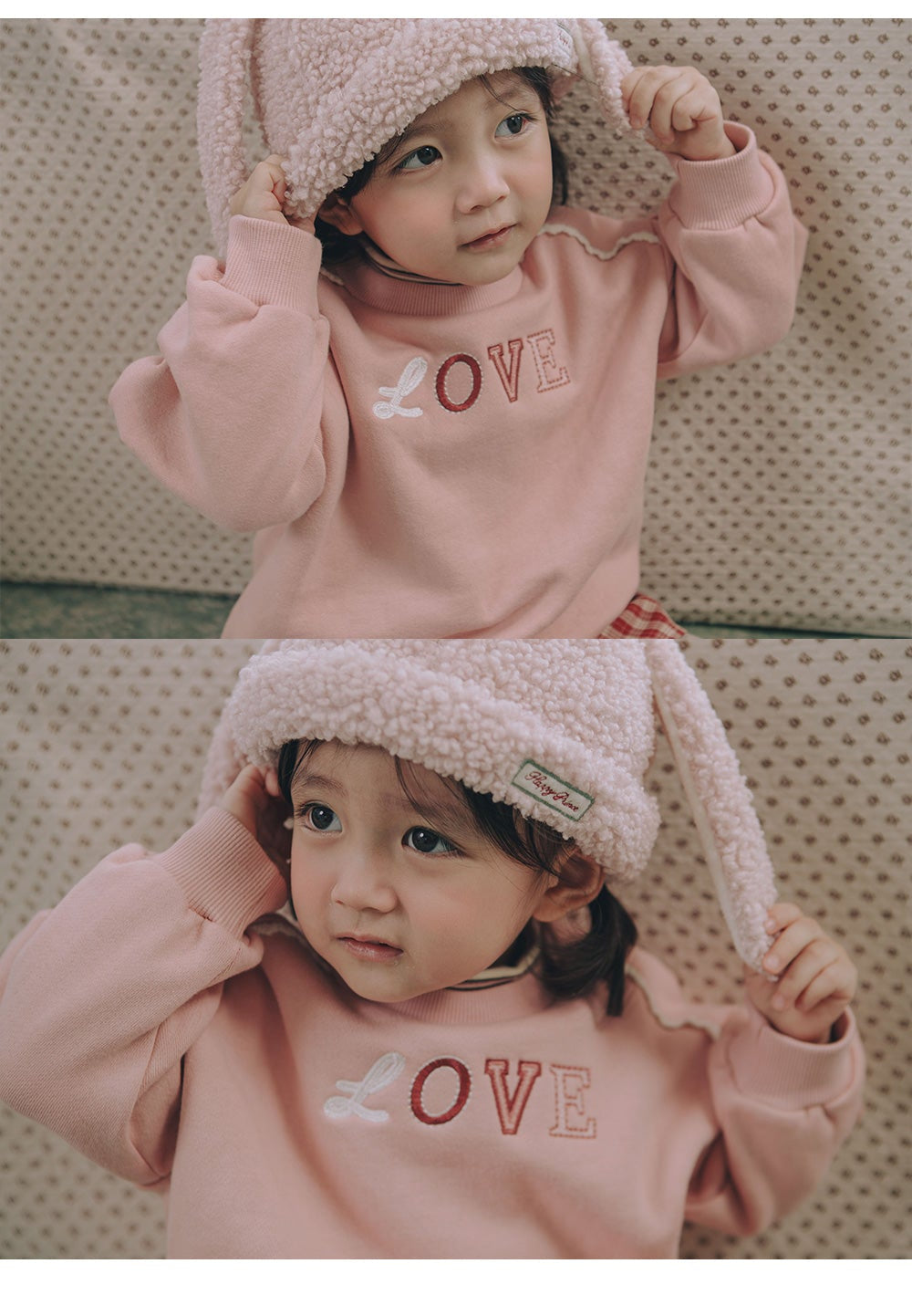 Ple Fleece-Lined Sweatshirt (SIZE 80-130)