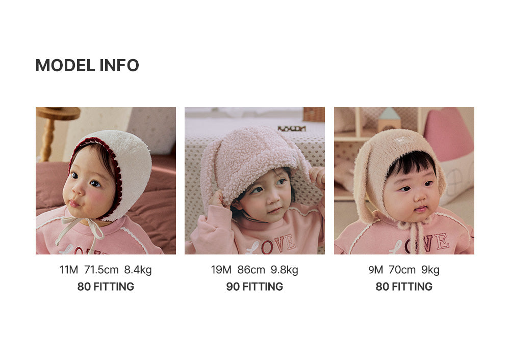 Ple Fleece-Lined Sweatshirt (SIZE 80-130)