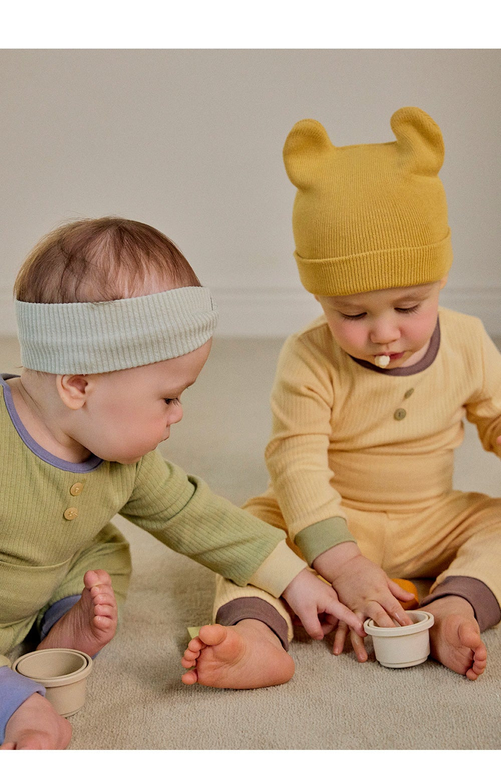 Poco Modal Ribbed Loungewear (SIZE 80-130)